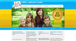 Desktop Screenshot of littlelanguageleague.org